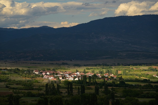 Monastery views to Strumica plains