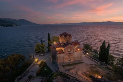 The Saint John Kaneo Church at Lake Ohrid 