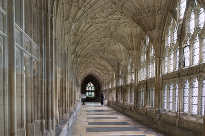 Gloucester Cathedral cloisters