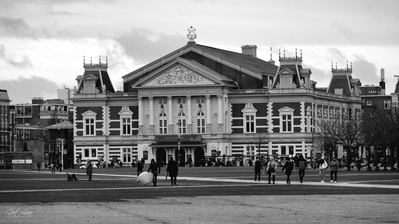 Concertbuilding as seen from the Museum Square