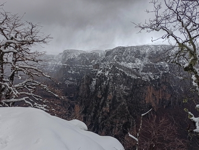 Greece images - Vikos gorge - Oxya viewpoint