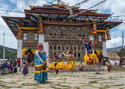 Bhutan photos - Ura Yakchoe Festival