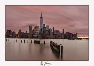 Image of Lower Manhattan from Newport  - Lower Manhattan from Newport 