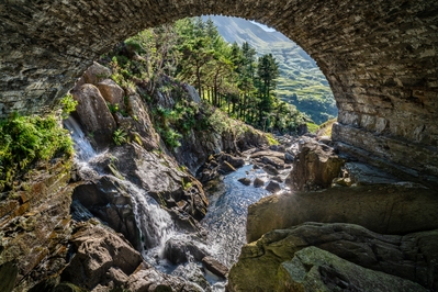 instagram spots in Wales - Ogwen Falls
