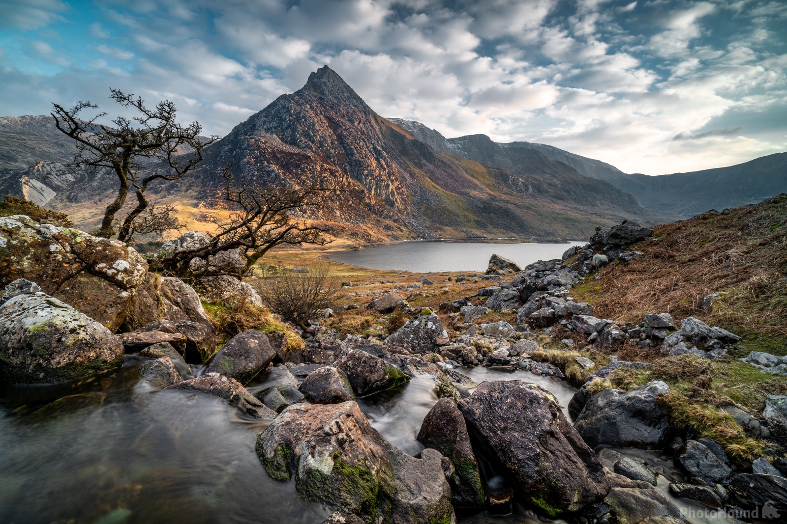 Image of Afon Lloer & Tryfan by Terence Rees