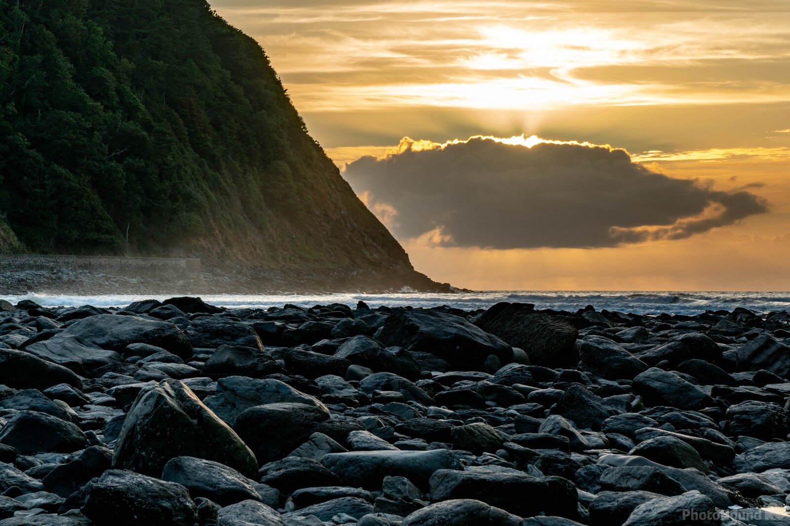 Image of Lynmouth Beach by Terence Rees