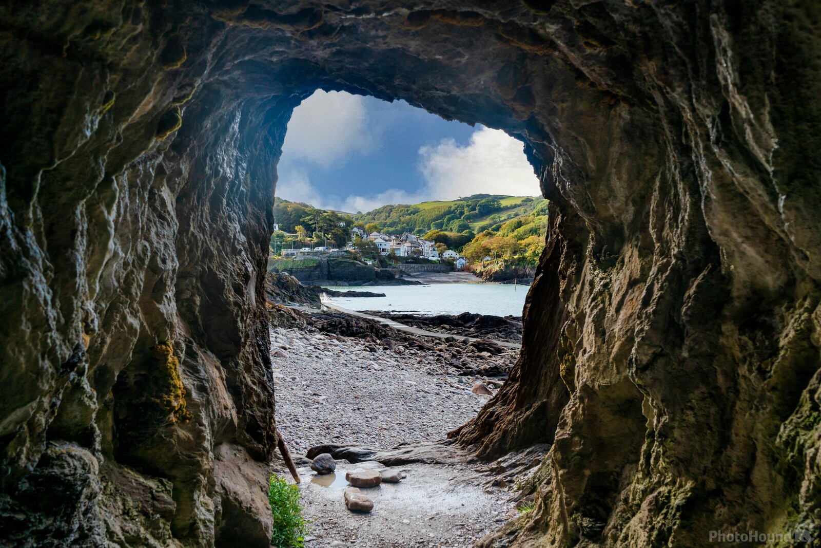 Image of Combe Martin Beach Cave by Terence Rees