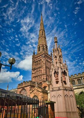 photography locations in England - Coventry Cathedral