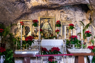 Spain images - La Ermita de la Virgen de la Peña de Mijas