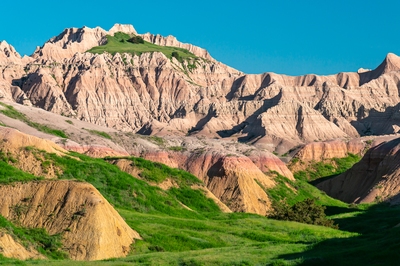 Wall photo locations - Yellow Mounds Overlook, Badlands N.P.
