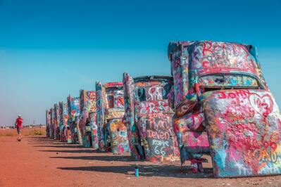 Potter County instagram spots - Cadillac Ranch 