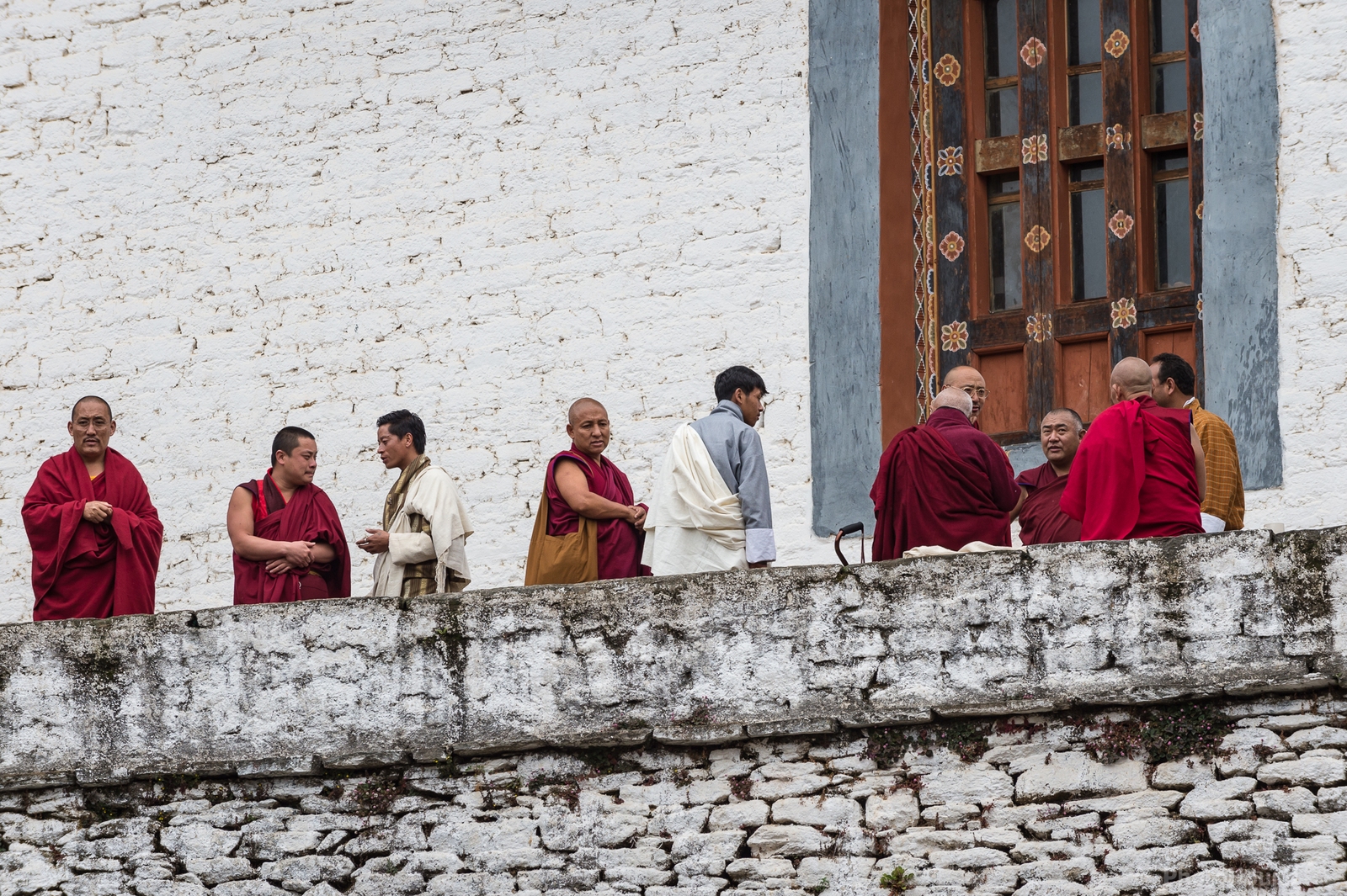 Image of Trongsa Dzong by Sue Wolfe