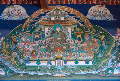 Lha-zo (Wall Painting)
