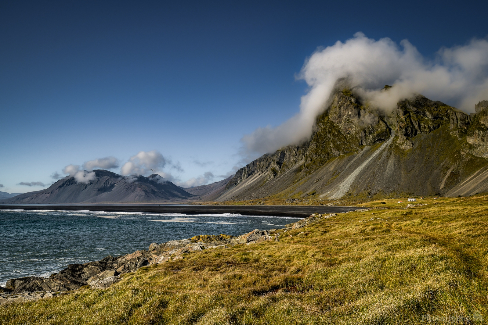 Image of Eystrahorn from Hvalnes Beach by May Mah