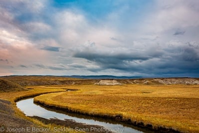 Wyoming photography spots - Hayden Valley at Trout Creek