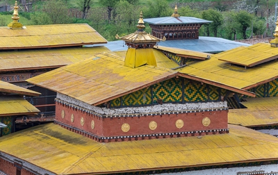 Roof of Jambay Lhakhang