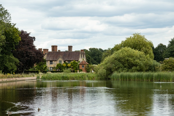 Packwood House - from the far side of the lake
