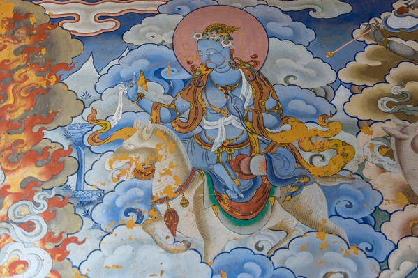 Gangteng Monastery - Lha-zo