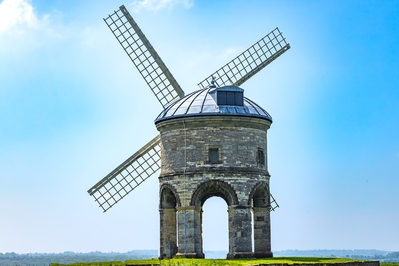 Chesterton windmill - taken on a hazy spring day. I was testing the Canon RF 70-200 f4.