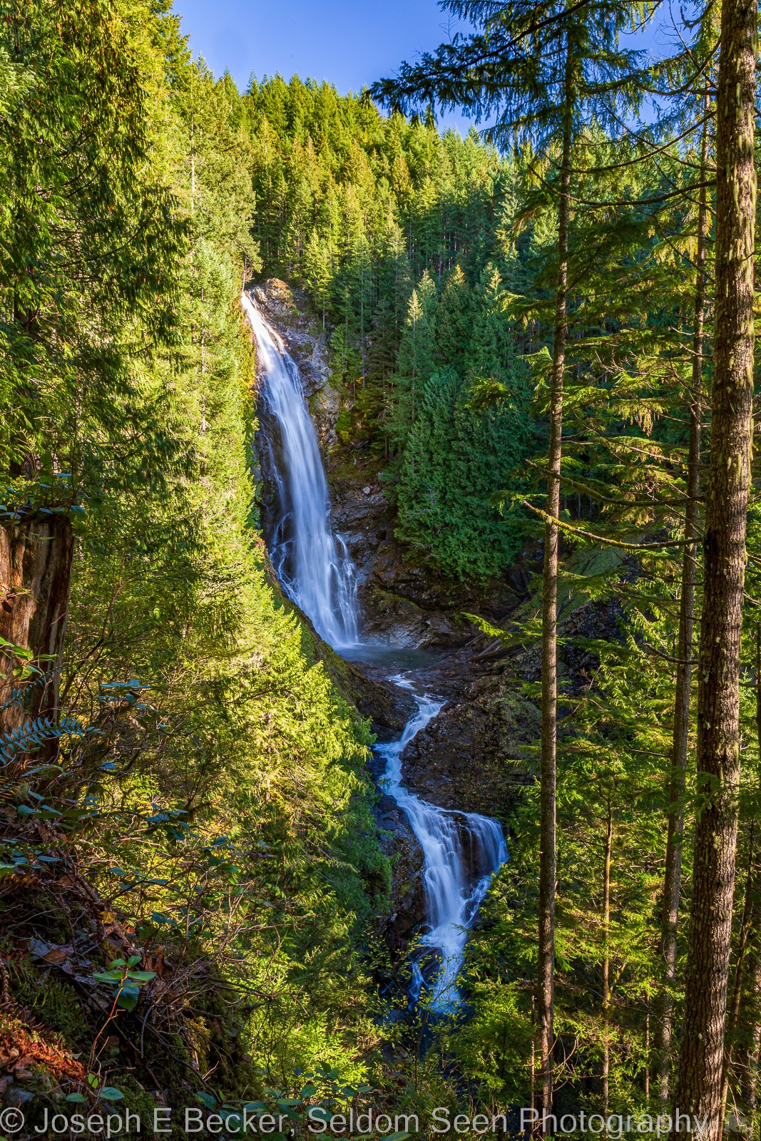 Image of Wallace Falls State Park - Middle Falls by Joe Becker
