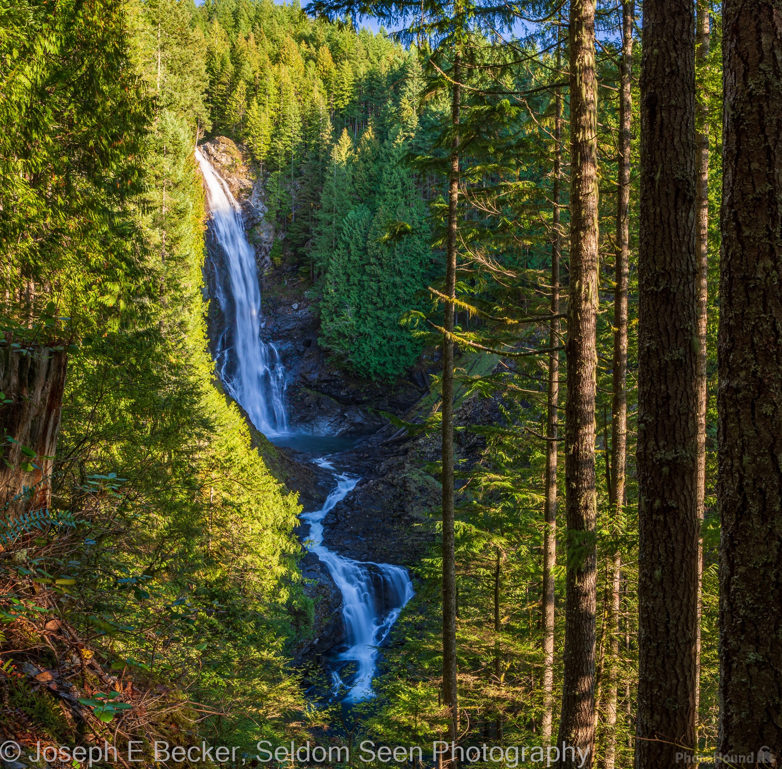 Image of Wallace Falls State Park - Middle Falls by Joe Becker