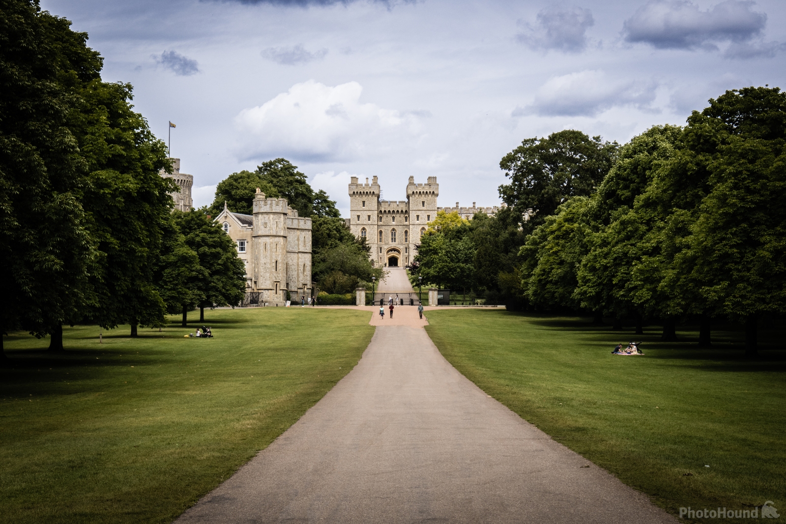 Image of Windsor Castle from The Long Walk by Richard Joiner