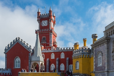 images of Lisbon - Palacio Nacional da Pena, Sintra