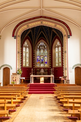 Interior of St John's Church, Banbury