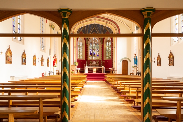 Interior of St John's Church, Banbury
