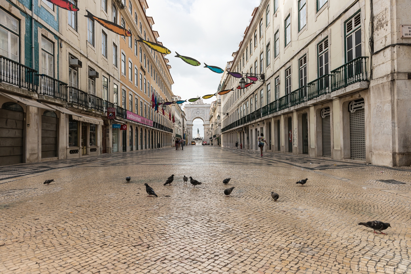 Image of Rua Augusta by Sue Wolfe
