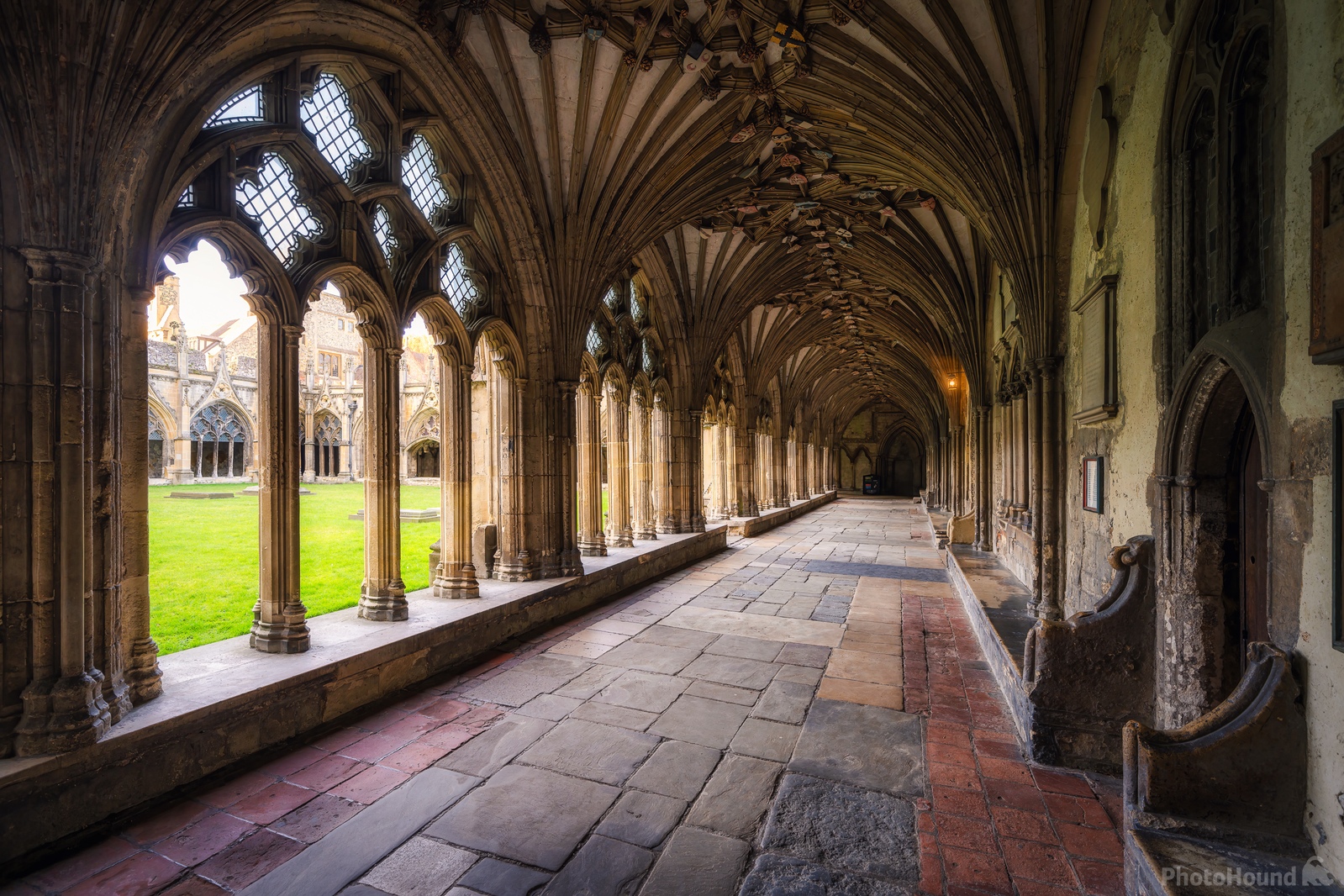 Image of Canterbury Cathedral Cloisters by Jakub Bors