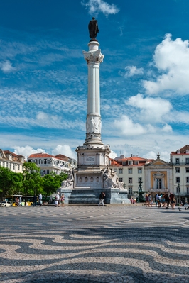 pictures of Lisbon - Praça Dom Pedro IV (Rossio)