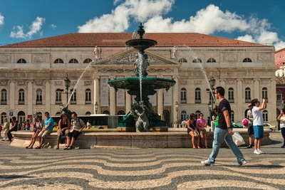 photos of Lisbon - Praça Dom Pedro IV (Rossio)