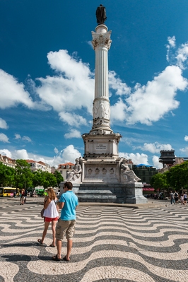 images of Lisbon - Praça Dom Pedro IV (Rossio)