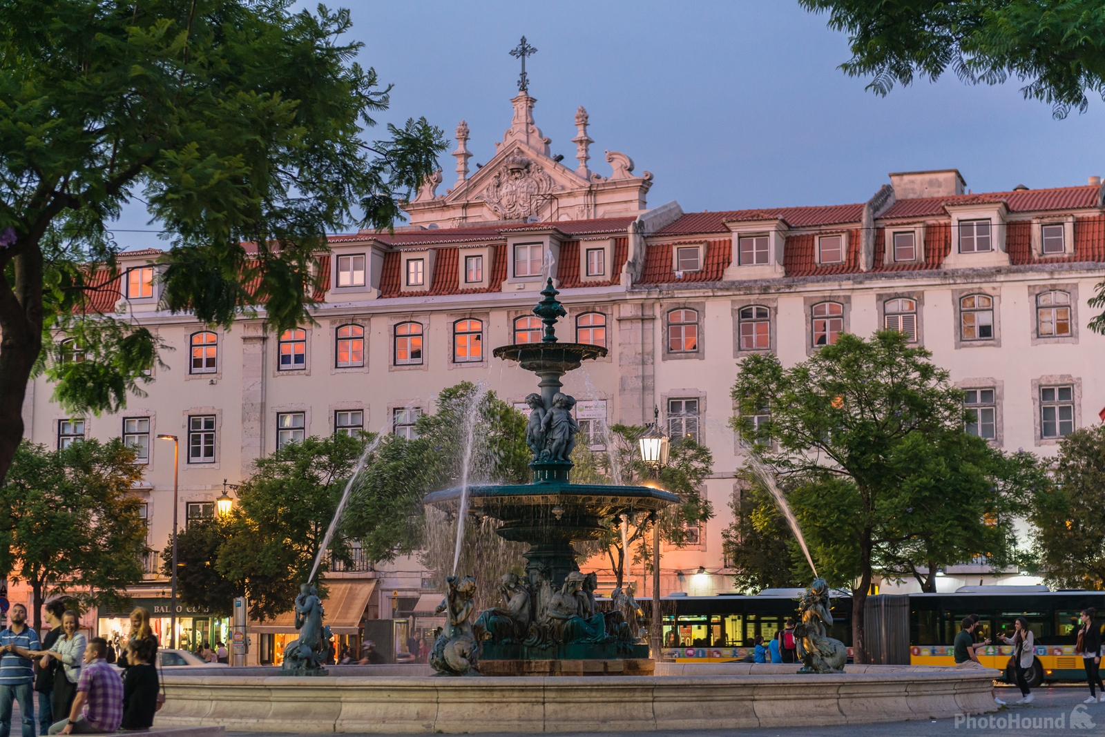 Image of Praça Dom Pedro IV (Rossio) by Sue Wolfe