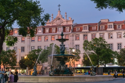 images of Lisbon - Praça Dom Pedro IV (Rossio)