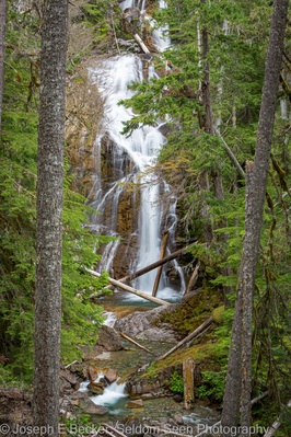 Photo of Lower Chinook Creek Falls, Mount Rainier National Park - Lower Chinook Creek Falls, Mount Rainier National Park