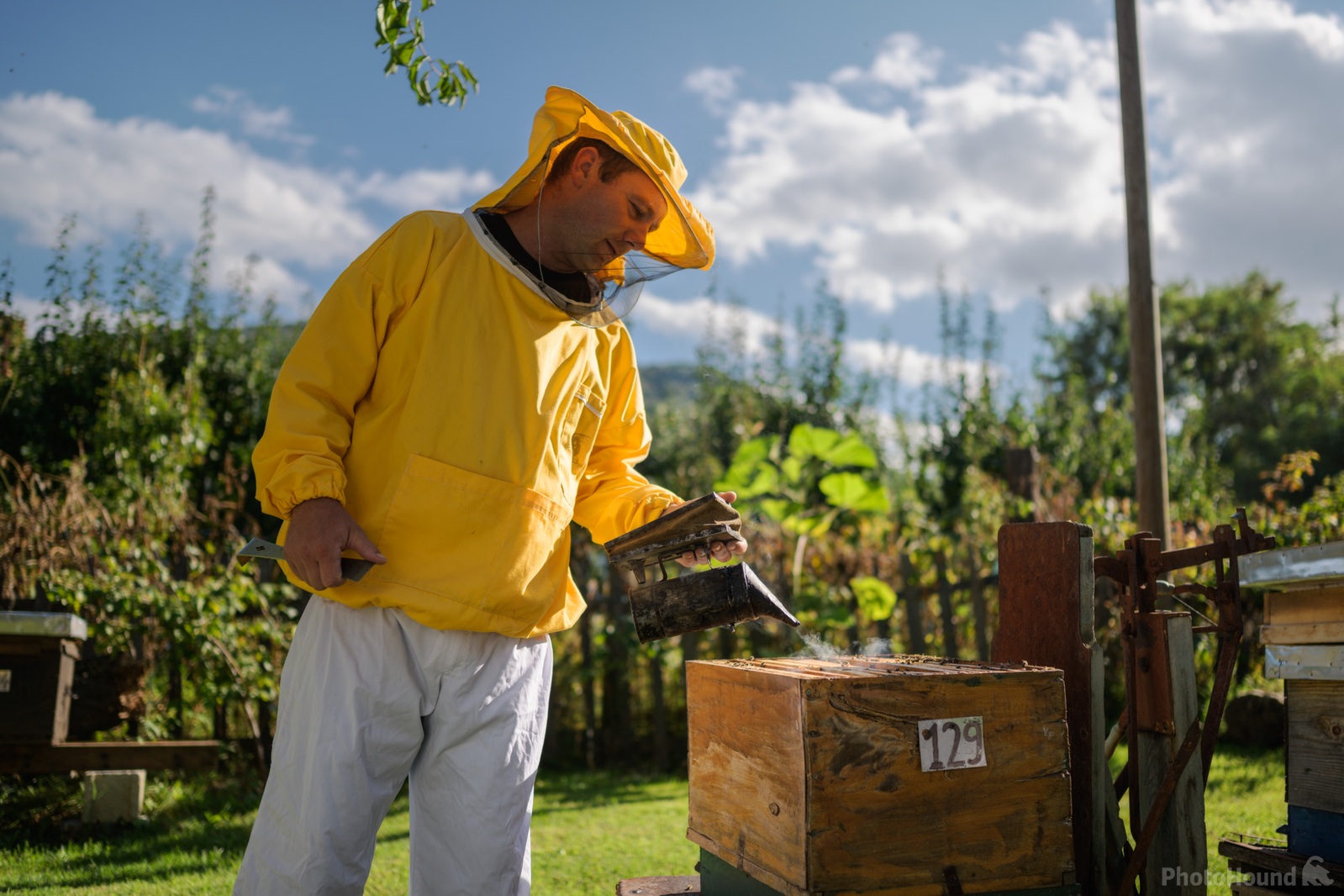 Image of Beekeeper at Dihovo Village by Luka Esenko