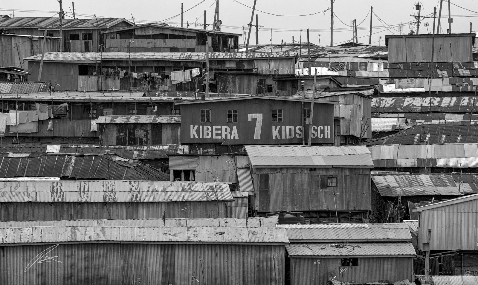 Image of Kibera - the largest urban slum of Africa by Patrick Hulley