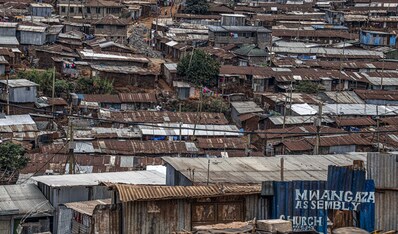 Kibera - the largest urban slum of Africa