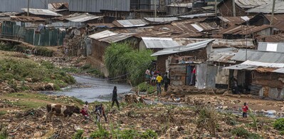 photos of Kenya - Kibera - the largest urban slum of Africa