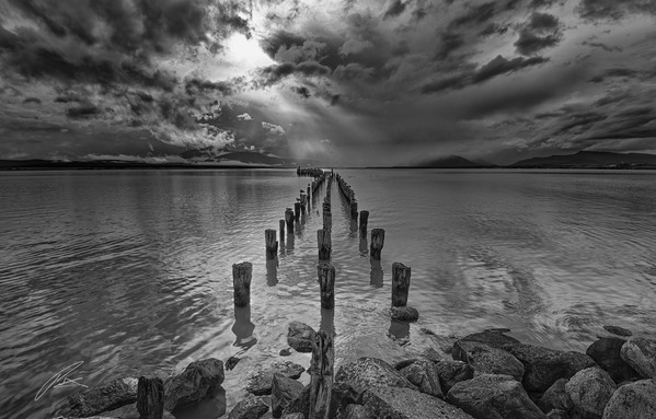 Old Pier, Puerto Natales, Chile