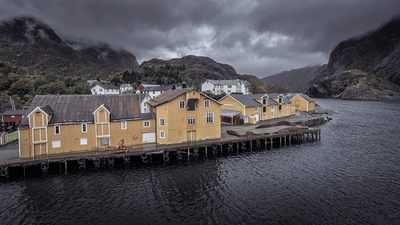 photo spots in Lofoten - Nusfjord
