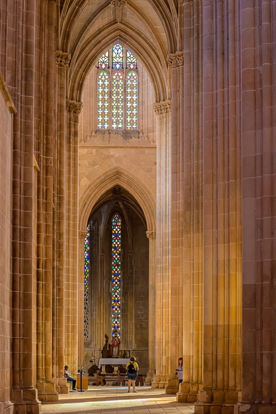 Aisle adjacent to the Nave