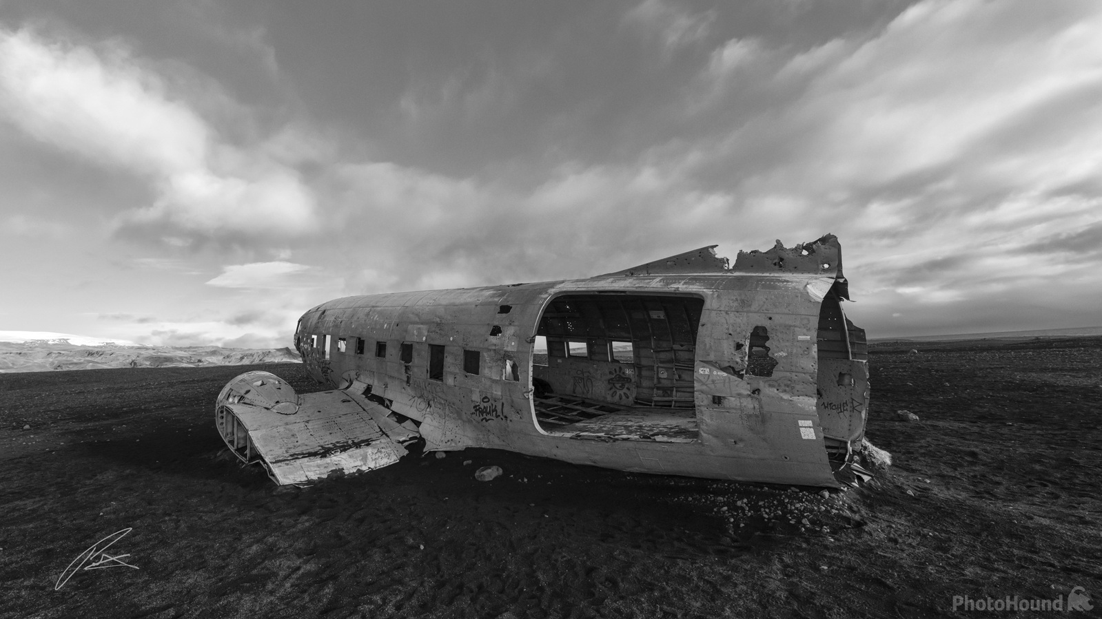 Image of Sólheimasandur plane Wreck. by Patrick Hulley