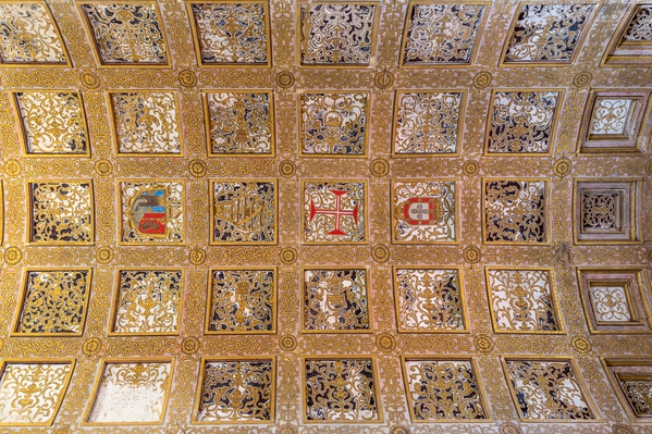 Ceiling Detail of the Old Chapter House