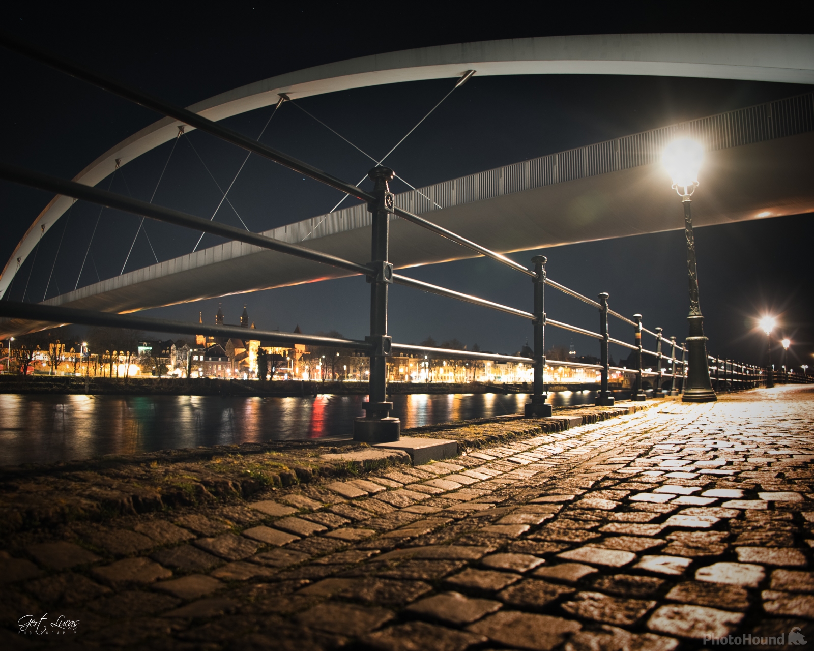 Image of Maastricht Pedestrian Bridge by Gert Lucas
