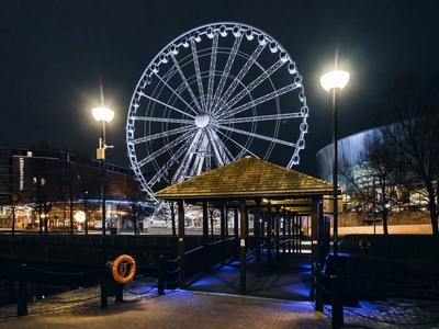 instagram spots in England - Wheel of Liverpool