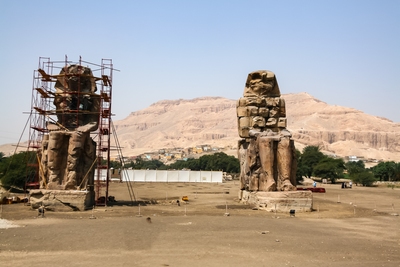 photos of Egypt - Colossi of Memnon