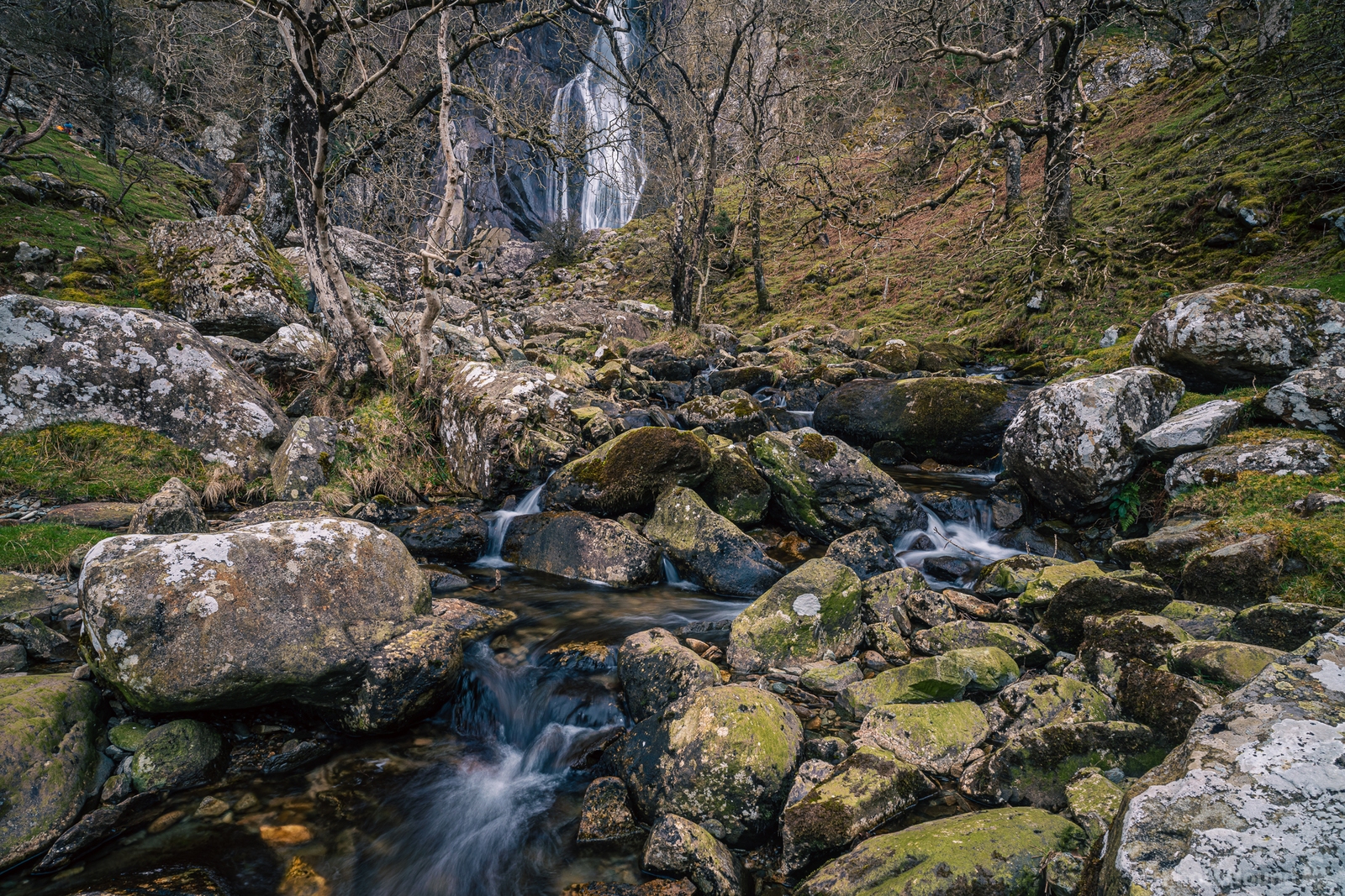 Image of Aber Falls by James Billings.